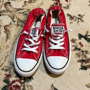 Red converses